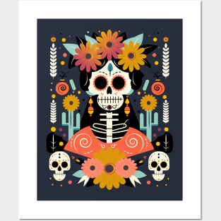 Dia De Los Muertos Posters and Art